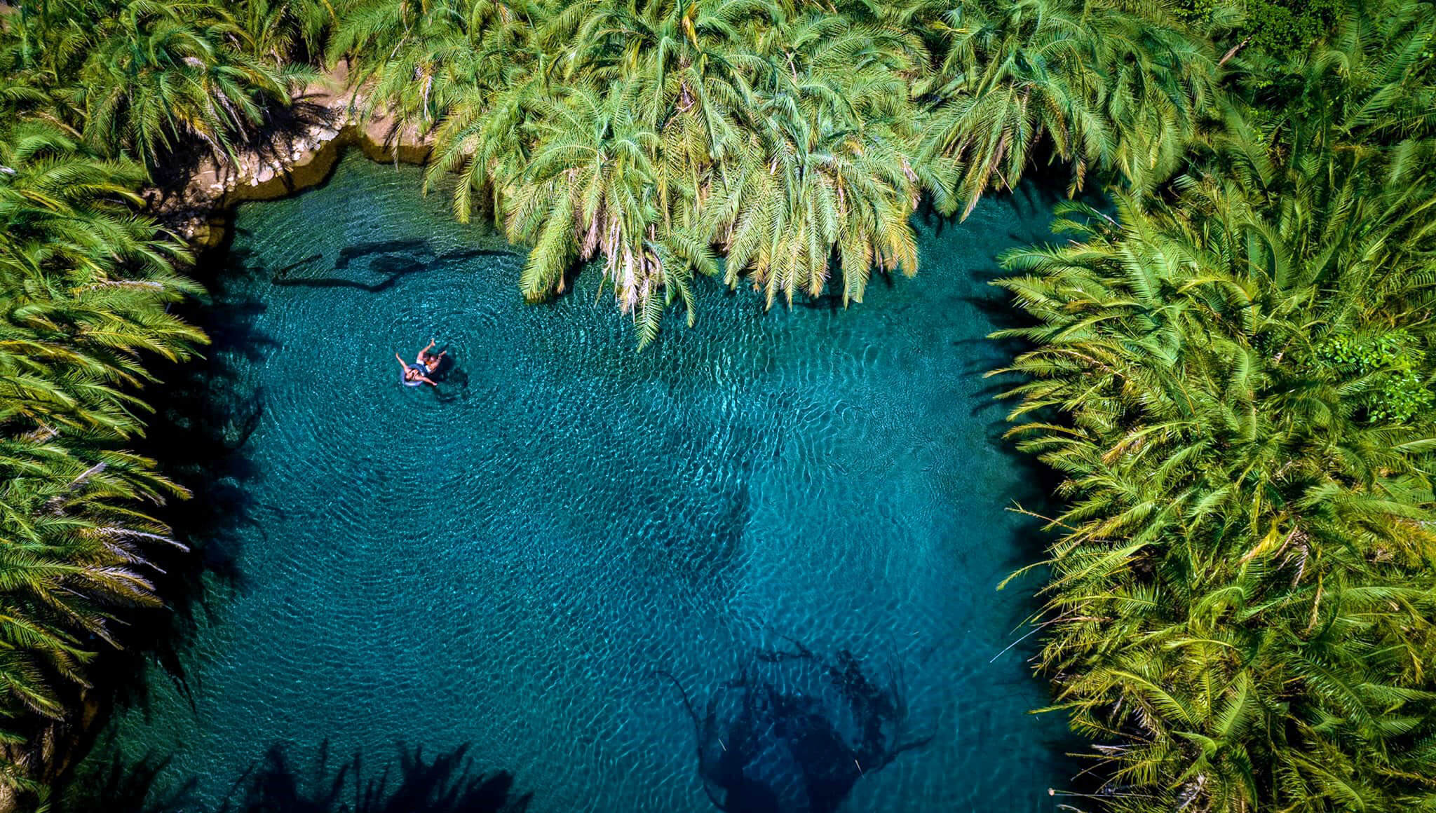 Kikuletwa Hotspring From Above