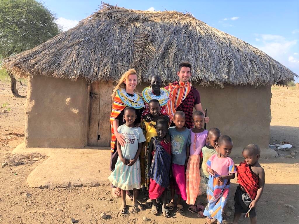 Maasai boma with an overnight stay.
