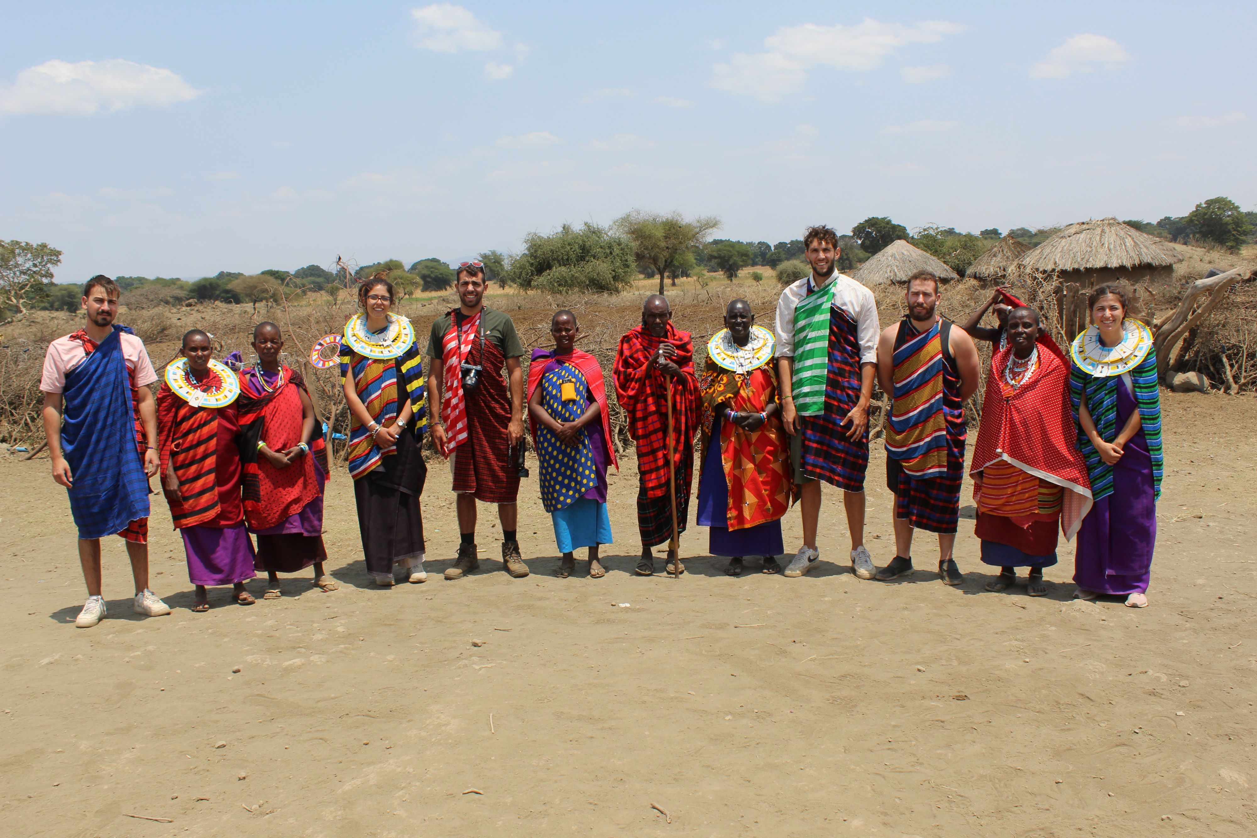 Maasai boma with Kikuletwa Hotsprings excursion